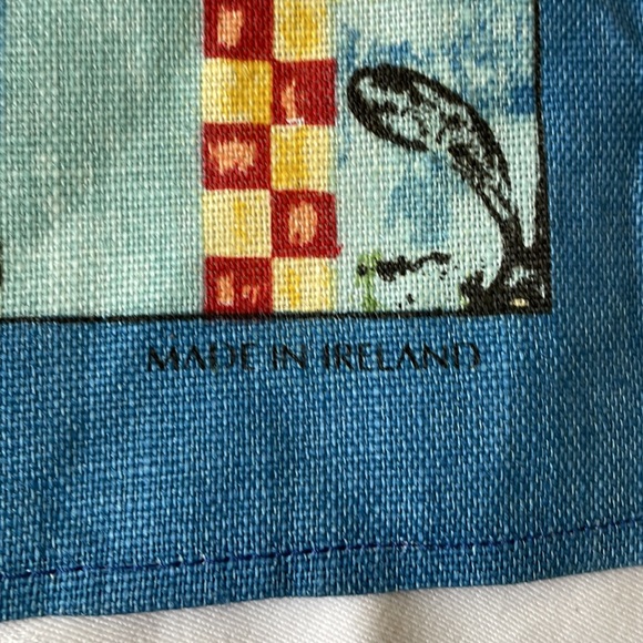 Irish linen kitchen towel New England by Ulster Weavers country pattern - Picture 5 of 9